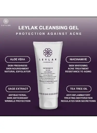LEYLAK CLEANSING GEL OILY SKIN 200ML 