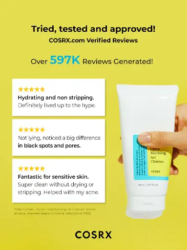 COSRX GEL CLEANSER LOW PH MORNING