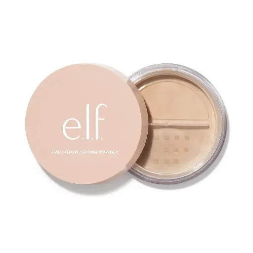 ELF HALO GLOW SETTING POWDER LIGHT CLAIR 