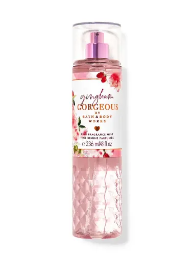   BATH AND BODY WORKS TWISTED PEPPER MINT GINGHAR GORGEOUS