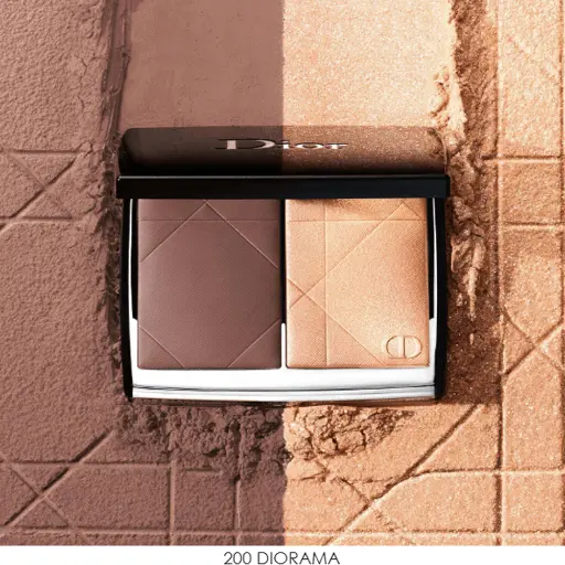 DIOR ROUGE BLUSH COLOUR GLOW 200 DIORAMA CONTOUR GLOW أحمر خدود ديور روج كولور جلو 200 ديوراما كونتور جلو