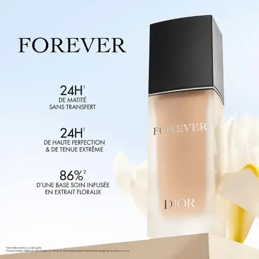DIOR FOREVER TEINT 24HSANS TRANSFERT 1N NEUTRAL  30ML 