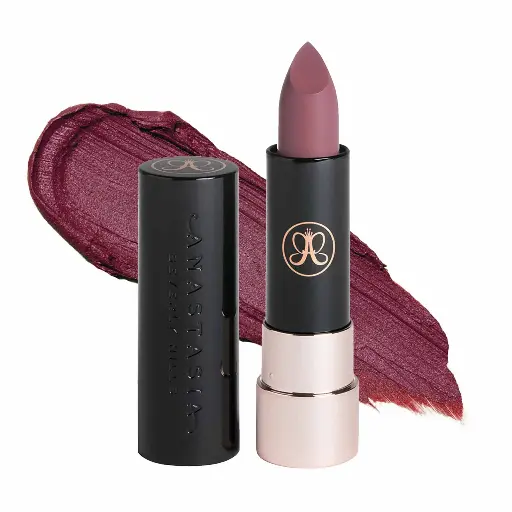 ANASTASIA MATTE LIPSTICK DUSTYMAUVEأحمر شفاه أنستازيا مات داستي موف