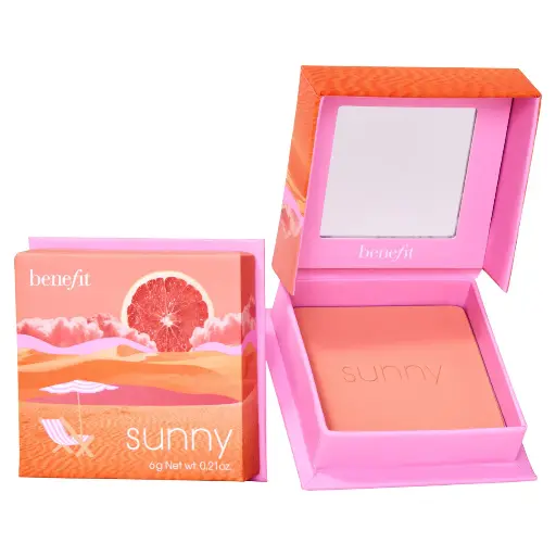  BENEFIT SUNNY WARM CORAL BLUSH 