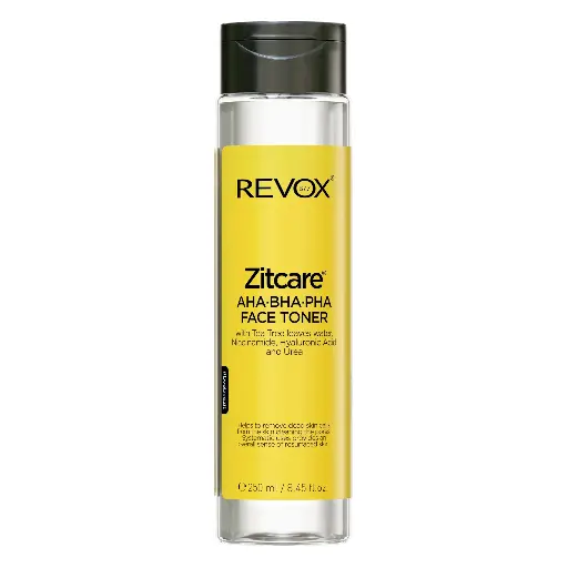 REVOX ZITCARE AHA BHA PHA FACE TONER 250ML