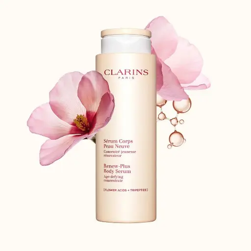 CLARINS SERUM RENEW PLUS BODY AGE DEFYING CONCENTRATE 200ML سيروم كلارنس رينيو بلس مركز لمقاومة علامات تقدم السن للجسم 200 مل