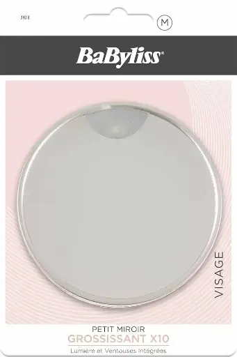 BABYLISS PETIT MIROIR GROSSISSANT X10