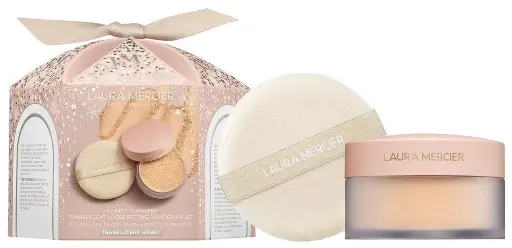 Laura Mercier  Flawless Translucent Loose Setting Powder & Puff 29g Boxed