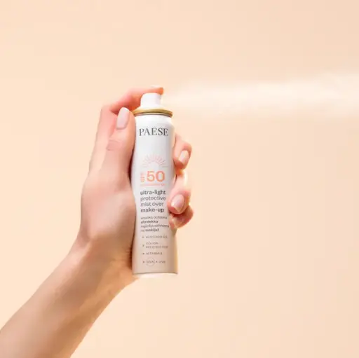 PAESE SPF 50 ULTRA LIGHT PROTECTIVE MIST OVER 