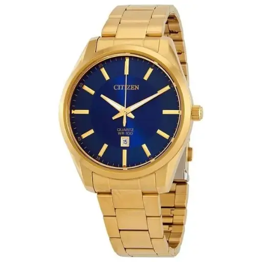 Citizen Watch BI1032-58L For Men - Analog Display, Stainless Steel Band - Gold