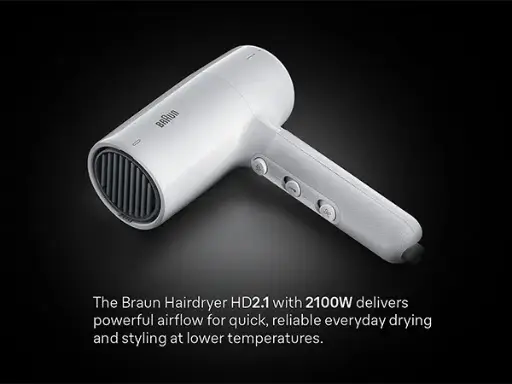 BRAUN LIGHTWEIGHT FAST PERFORMANCE 2100W 