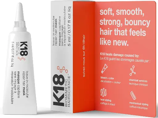 K18 LEAVI IN CONSUMER MASK 5ML 