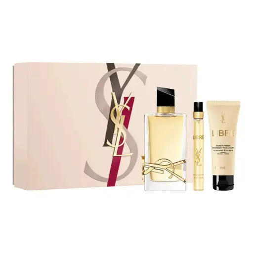 YVESSAINTLAURENT  Eau de Parfum Lote 3 Piezas (90 ml + 10 ml + Body 50 ml) 