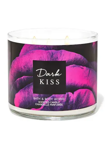 BATH BODY WORKS CHANDELLE PARFUMEE DARK KISS 