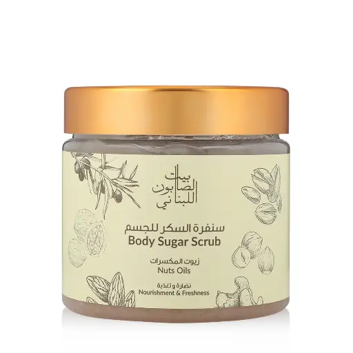BAYT AL SABON BODY SYGER SCRUP NUTS OILS    500G