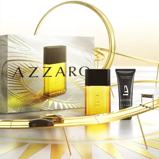 AZZARO SET EAU DE TOILETTE  POUR HOMME 