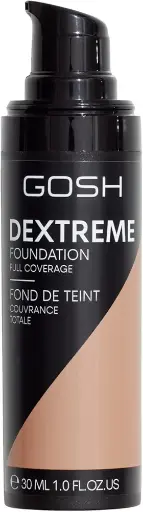 GOSH DEXTREME FULL COVERAGE FOUNDATION  004  كوش كريم أساس تغطية كاملة - 30 مل