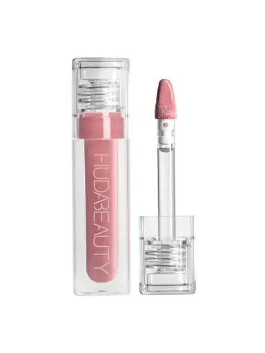 HUDA BEAUTY FAUX FILLER EXTRA SHINE LIP GLOSS SUGAR BABY 