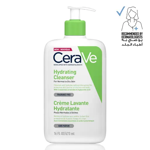 CERAVE HYDRATING CLEANSER FOR NORMAL TO DRY SKIN 473ML 