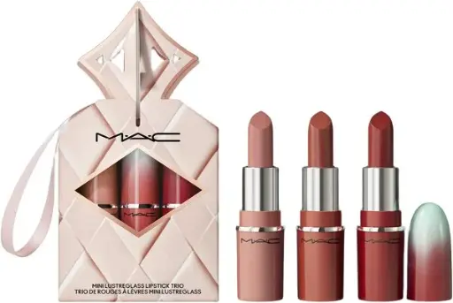 MAC MINI LUSTERGLASS LIPSTICK TRIO
