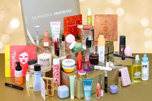 SEPHORA FAVORITES ADVENT CALENDER INCLUDES 41 PRODUCTS