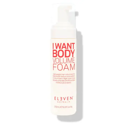 ELEVEN AUSTRALIA I Want Body Volume Foam - 200ml | إلفن استراليا موس لزيادة كثافة الشعر - 200 مل