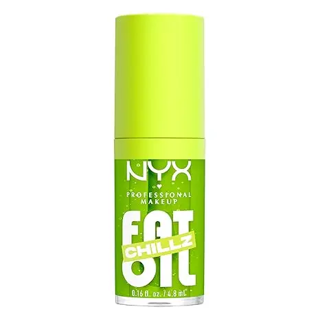 NYX Fat Oil Chillz, Moisturizing, Shiny and Vegan Tinted Lip Gloss
