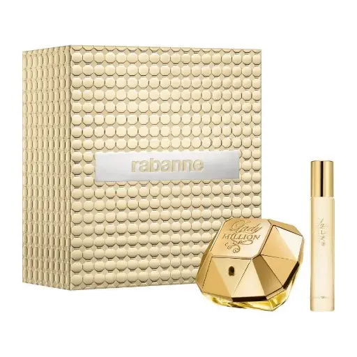 Paco Rabanne Lady Million Eau de Parfum 80ml Spray Travel Set 