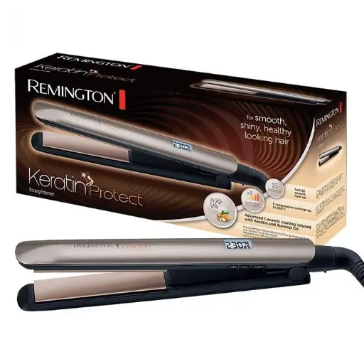 REMINGTON Keratin Protect Straightener - 120_240v| ريمينغتون ملمس للشع – ‏ 