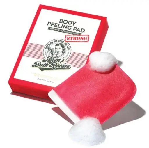 Mom's Bath Recipe Body Peeling Pad Strong - 25ml | مامز باث راسبي ليفة تقشير الجسم - 25 مل 