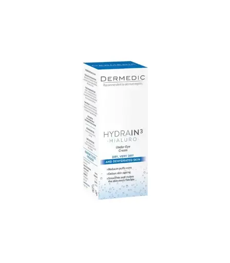DERMEDIC HYDRAIN 3 Creme Contour Des Yeux Hydratant 15ml